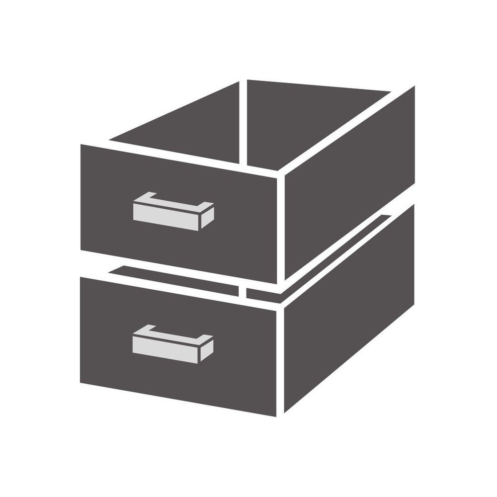 Combisteel Ladenblok | Combisteel Koelwerkbanken | 2 Laden
