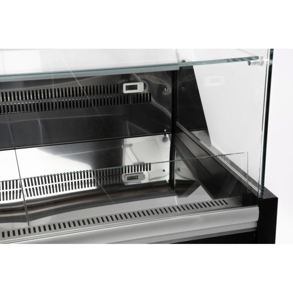 Combisteel Koeltoonbank | Morris | +1°c/+10°c | Statisch | Gekoelde Reserve | Kantelruit | 3084x1095x1280(h)mm
