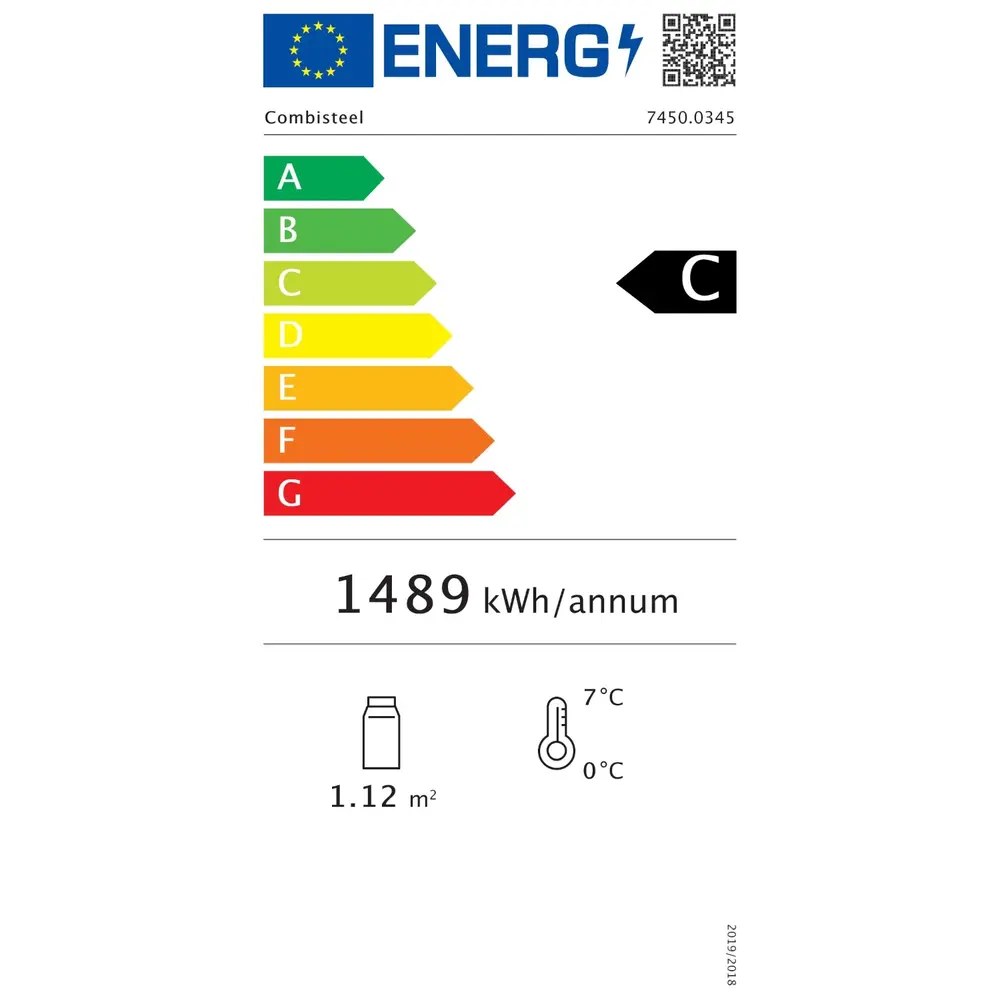 Combisteel Barkoeler Zwart | 698l | 4 Glasdeuren | 230v | Geforceerd | 2542x535x860(h)mm