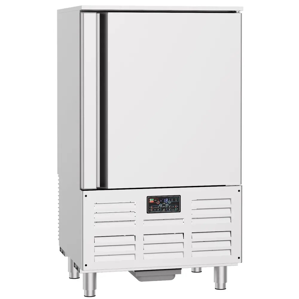 Combisteel Blastschiller | Pro Line | 10 Niveaus (1/1 Gn) | Max. 30kg (koelen) / 25kg (vriezen) | 2.2kw (230v) | 800x750x1410(h)mm
