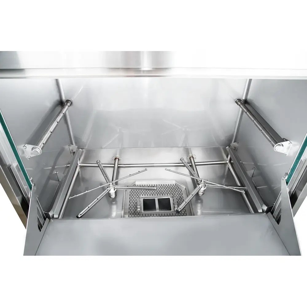 Combisteel Pannen-/pottenwasser | Mand 1260x800 | Afvoerpomp | Zeeppomp | Naglanspomp | Breaktank | 400v | Dubbelwandig | 1435x990x2058/2355(h)mm