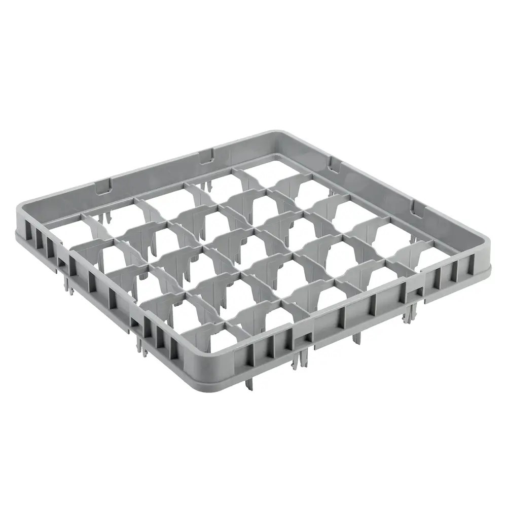 Combisteel Opzetrand | Combisteel Vaatwaskorven | 25x 90x90mm | 500x500x75(h)mm