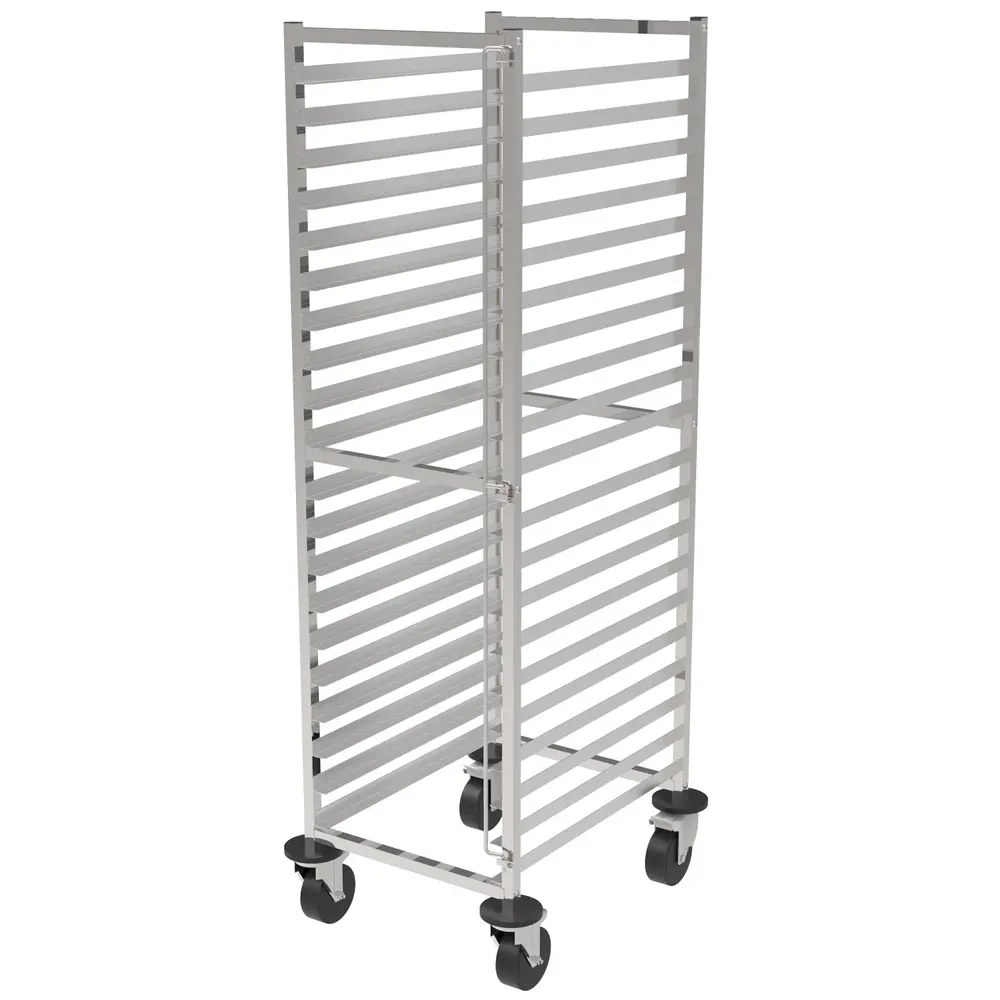 Combisteel Regaalwagen | Rvs | 12 Etages (2/1 Gn) | Wielen (geremd) | 655x590x1785(h)mm