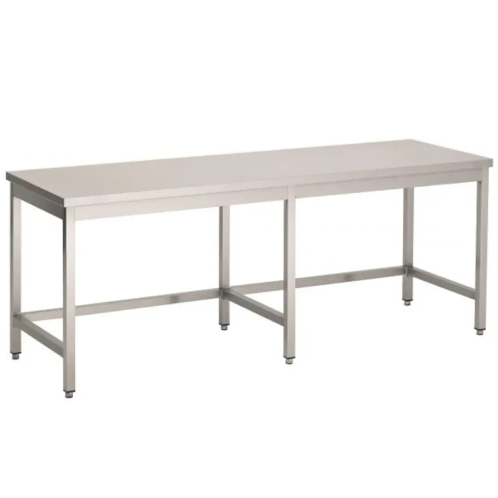 Combisteel Werktafel | Rvs | Diepte 700 | Hoogte 900 | Breedte 700-2900 | Zelfmontage