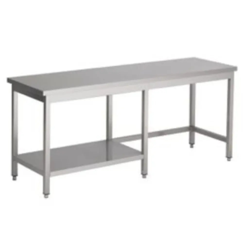 Combisteel Werktafel | Rvs | Half Bodemschap | Diepte 800 | Hoogte 900 | Breedte 1000-2900 | Zelfmontage