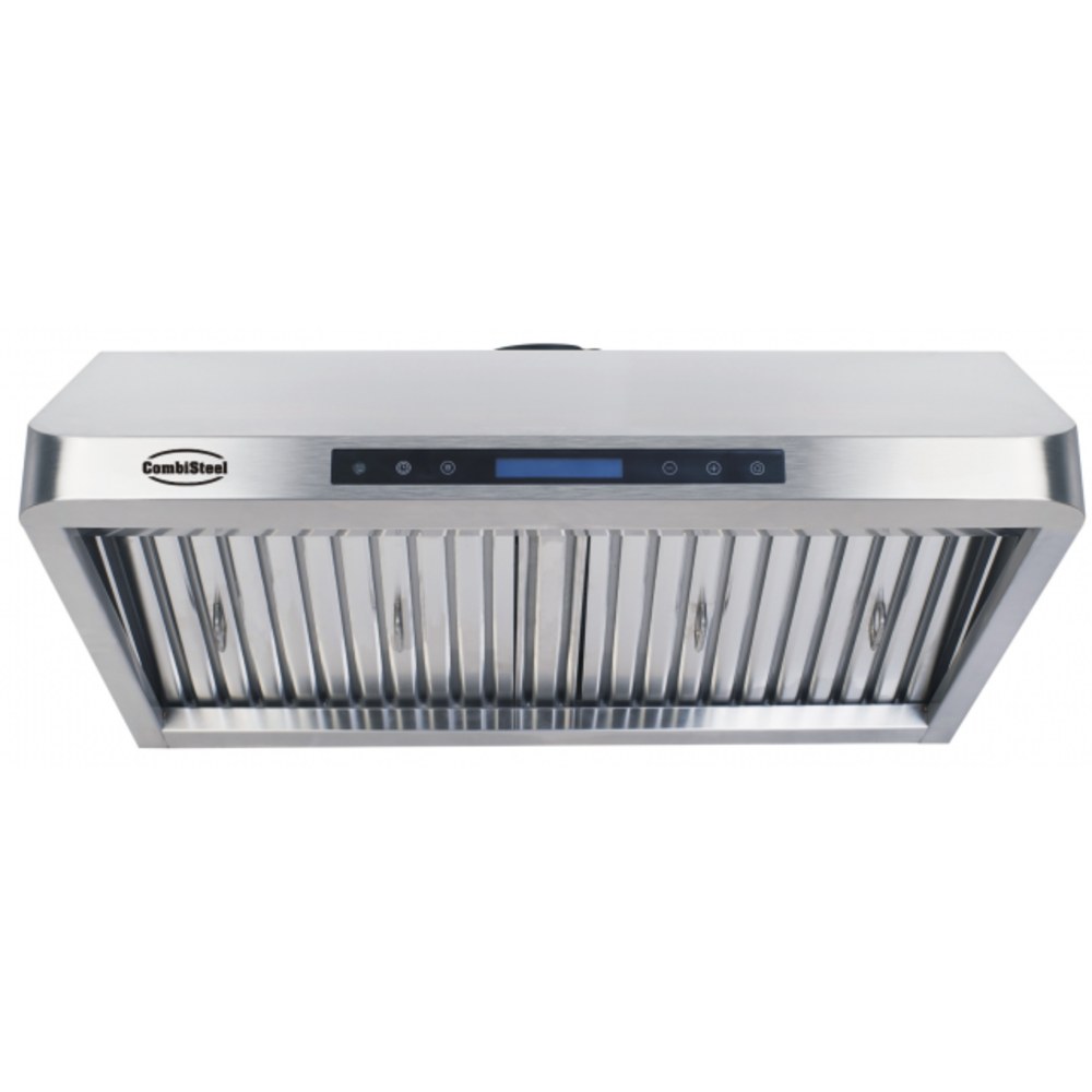 Combisteel Afzuigkap | Schuin Model | Incl. Motor | 1530m³/u | Regelaar + Verlichting | 900x560x250(h)mm