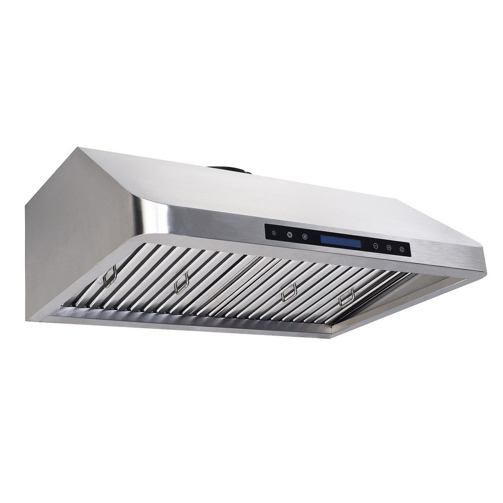 Combisteel Afzuigkap | Schuin Model | Incl. Motor | 1530m³/u | Regelaar + Verlichting | 900x560x250(h)mm