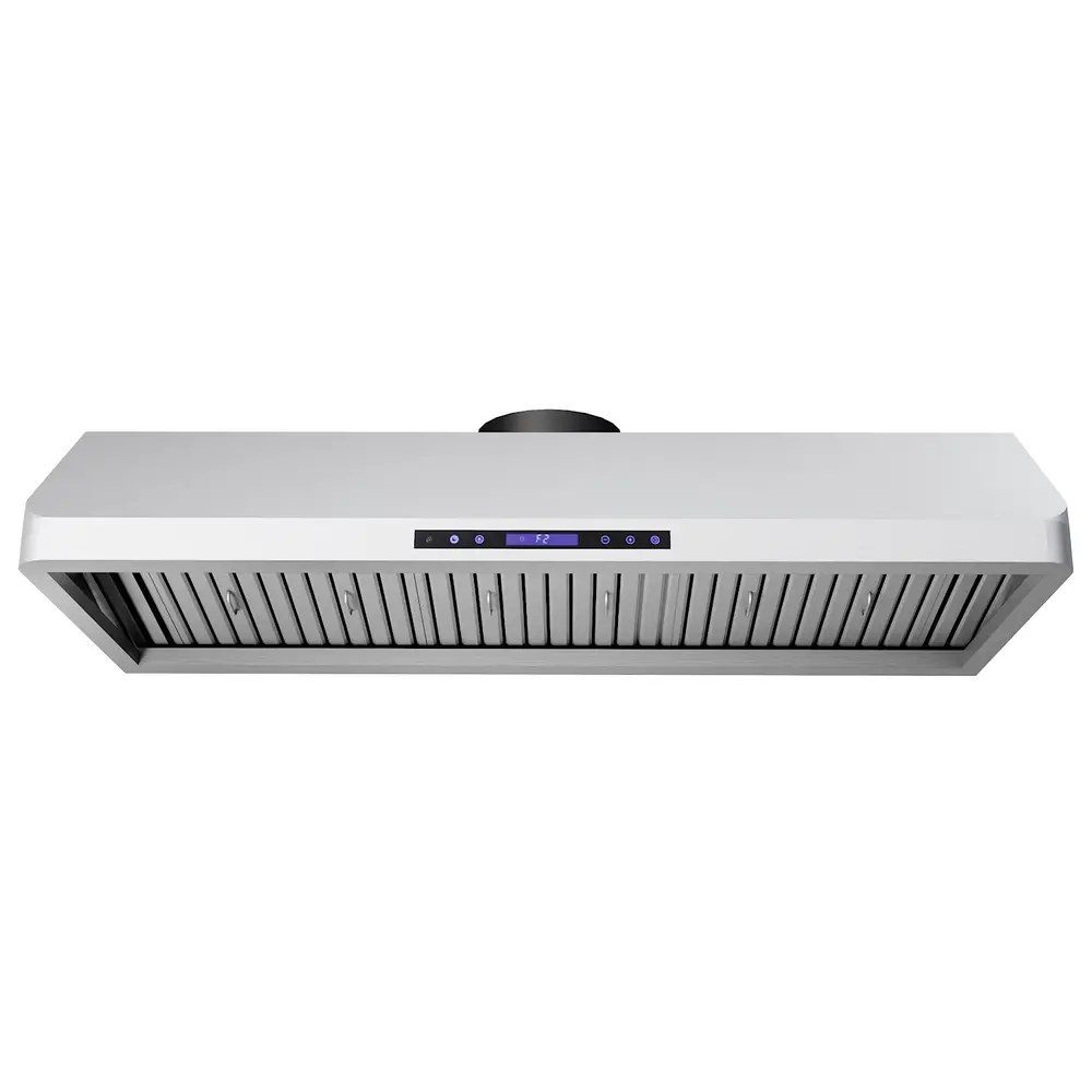 Combisteel Afzuigkap | Schuin Model | Incl. Motor | 1530m³/u | Regelaar + Verlichting | 1200x560x250(h)mm