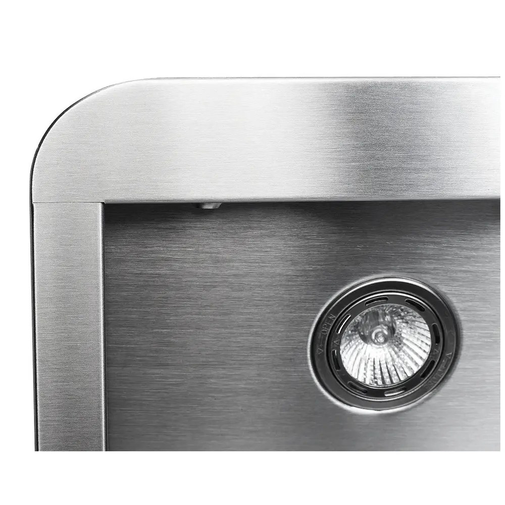 Combisteel Afzuigkap | Schuin Model | Incl. Motor | 1530m³/u | Regelaar + Verlichting | 1200x560x250(h)mm