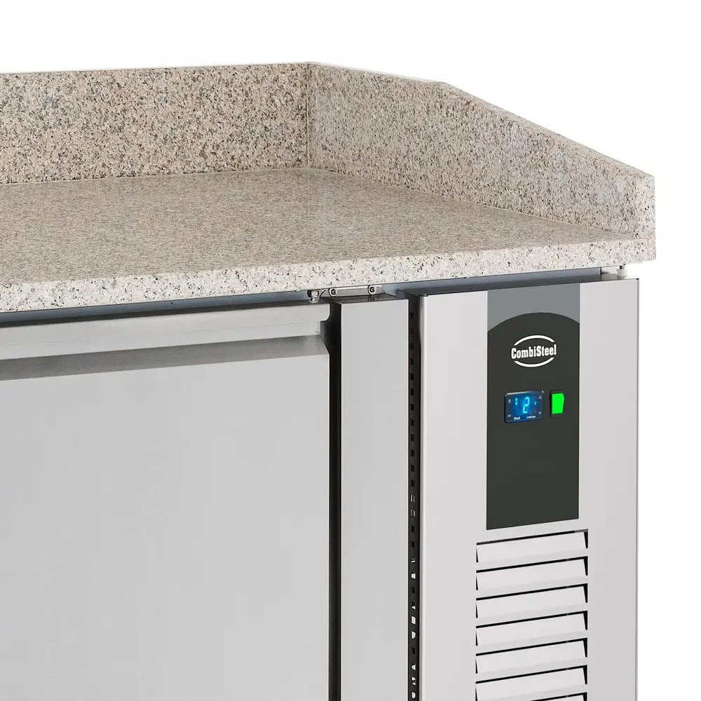 Combisteel Pizzawerkbank | Standard Line | 390l | 2 Deuren (en600x400) | +2°c/+8°c | Geforceerd | 1510x800x1000(h)mm