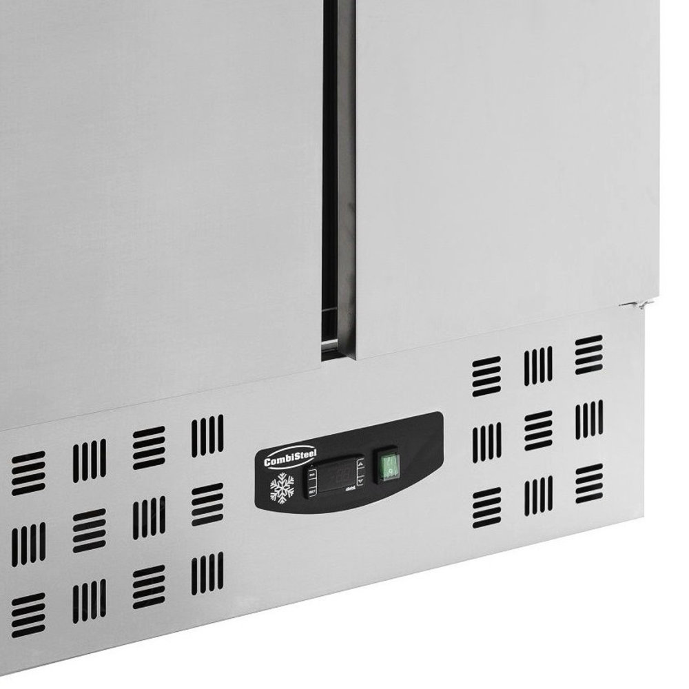 Combisteel Pizzawerkbank | 230l | 2 Deuren (1/1 Gn) | Boven 5x 1/6 GN | +2°c/+8°c | Statisch + Ventilator | 903x700x1090(h)mm