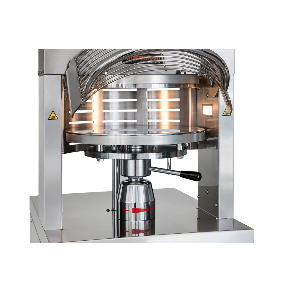 Combisteel Pizzapletter | ø45cm | 400v (6.1kw) | 660x780x850(h)mm