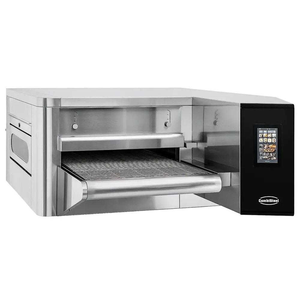 Combisteel Lopendeband Oven 400 | ø25cm - 30p/u | ø32cm - 15p/u | ø40cm - 13p/u | Touchscreen | 985x450x400(h)mm