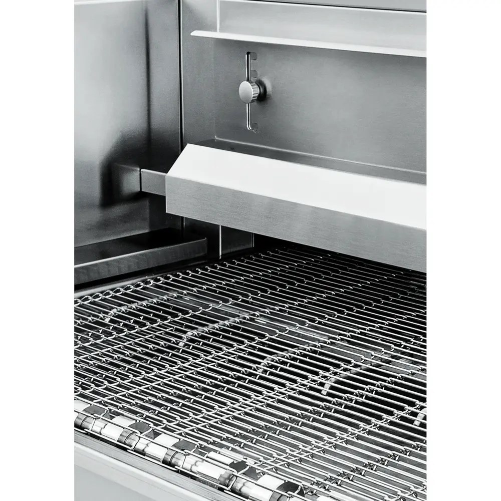 Combisteel Lopendeband Oven 400 | ø25cm - 30p/u | ø32cm - 15p/u | ø40cm - 13p/u | Touchscreen | 985x450x400(h)mm