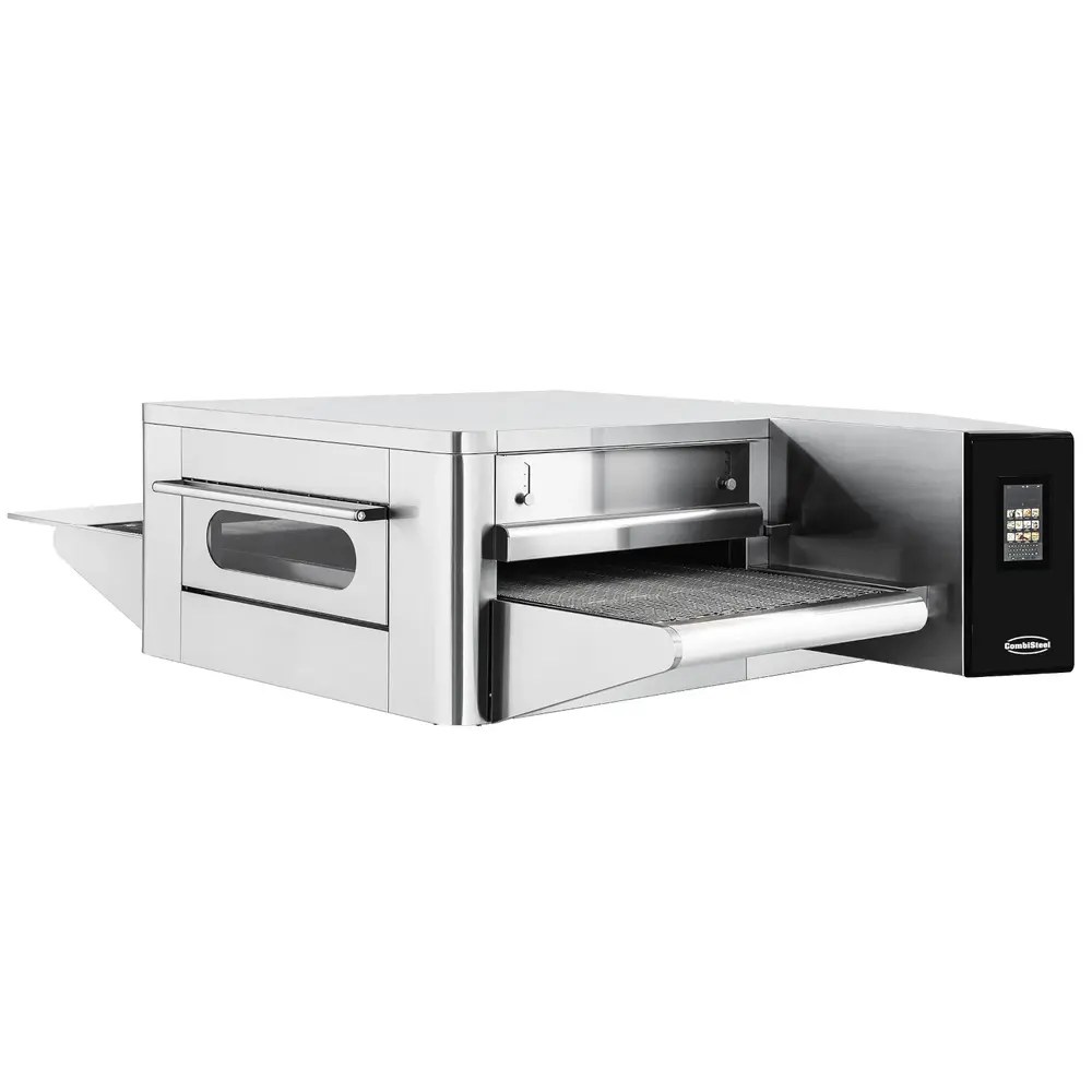 Combisteel Lopendeband Oven | ø250mm -180p/u | ø320mm - 105p/u | ø400mm - 52p/u | ø450mm - 36p/u | Touchscreen | 2250x1560x600(h)mm