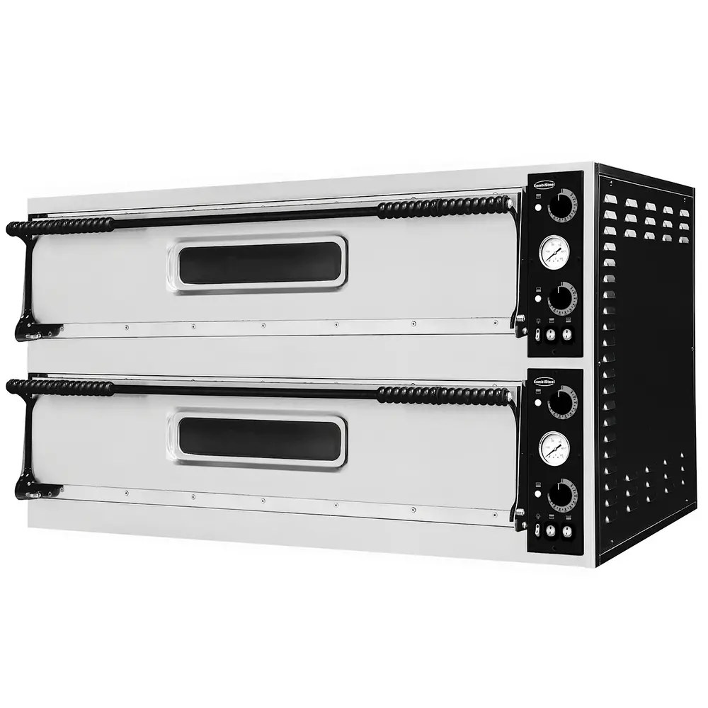 Combisteel Pizzaoven | 2x3 ø35cm | 12kw | 1305x600x745(h)mm
