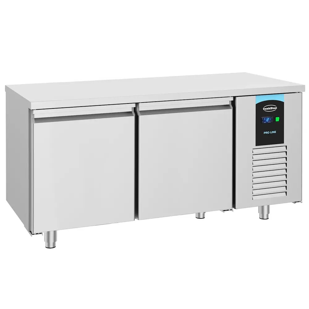 Combisteel Bakkerij Koelwerkbank | Pro Line | 405l | 2 Deuren (en600x400) | -2°c/+8°c | Geforceerd | 1550x800x850(h)mm