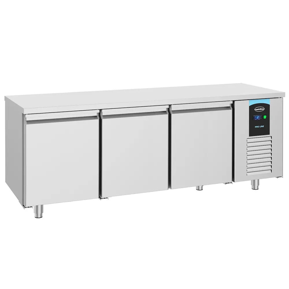Combisteel Bakkerij Koelwerkbank | Pro Line | 615l | 3 Deuren (en600x400) | -2°c/+8°c | Geforceerd | 2100x800x850(h)mm