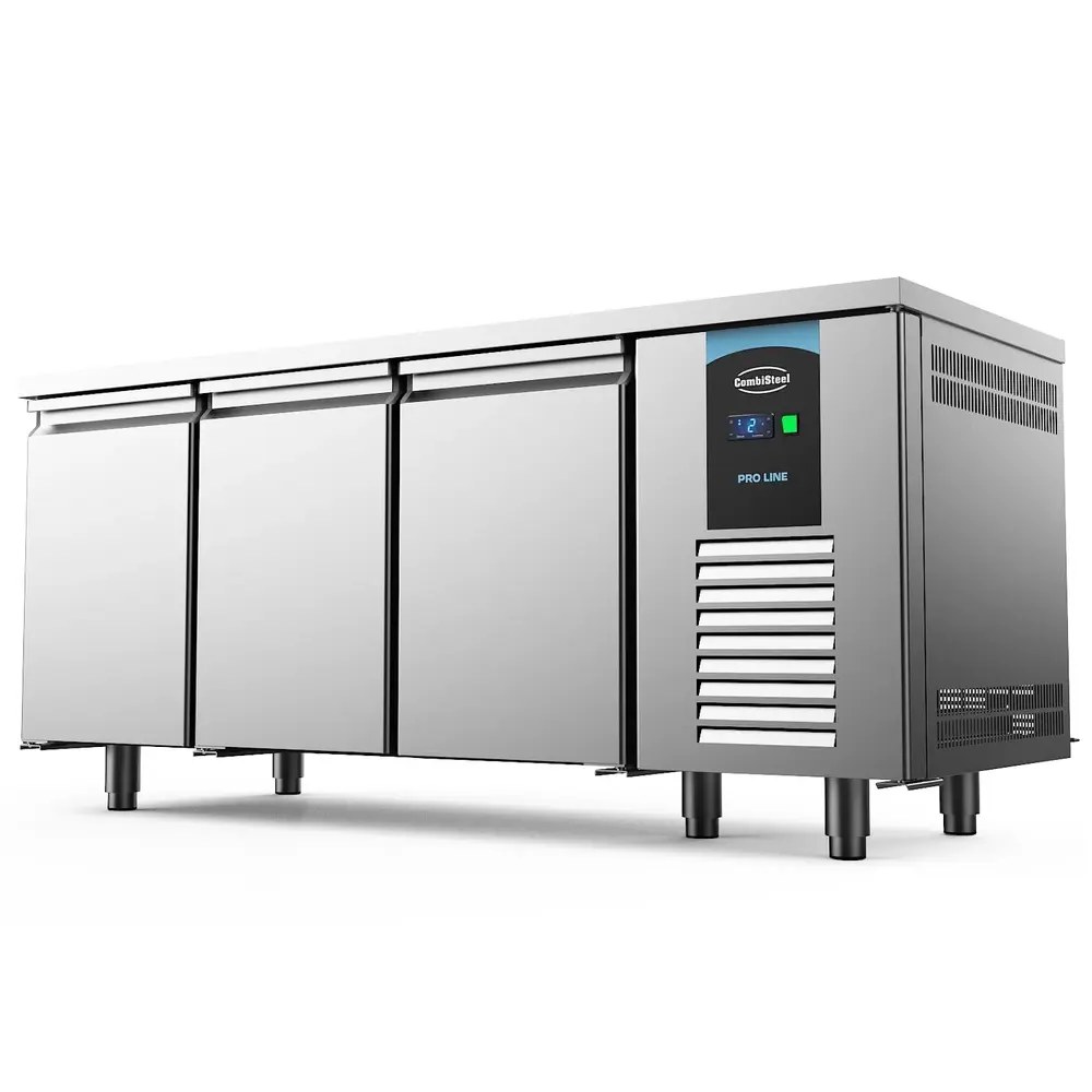 Combisteel Bakkerij Koelwerkbank | Pro Line | 615l | 3 Deuren (en600x400) | -2°c/+8°c | Geforceerd | 2100x800x850(h)mm