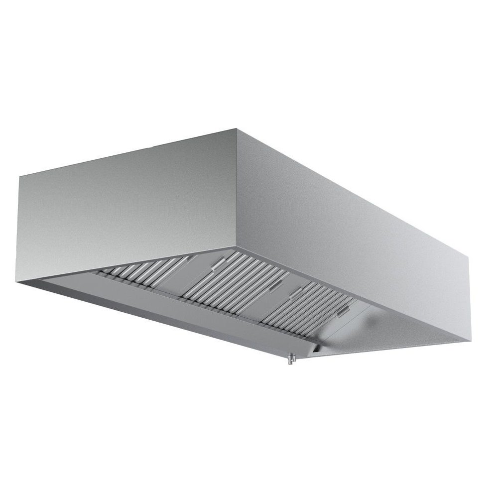 Combisteel Afzuigkap | Doosmodel | Verlichting | 1000x950x400(h)mm