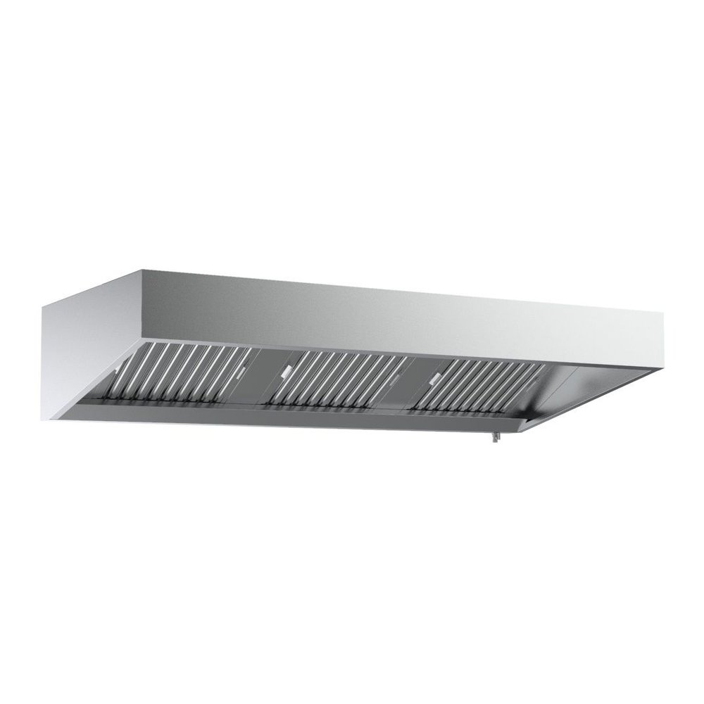 Combisteel Afzuigkap | Schuinmodel | Verlichting | 1000x950x400(h)mm