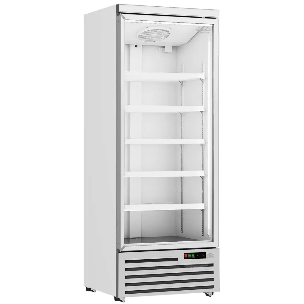 Combisteel Koelkast | 600l | Wit | 0°c/+10°c | Geforceerd | Wielen (geremd) | 750x710x1997(h)mm