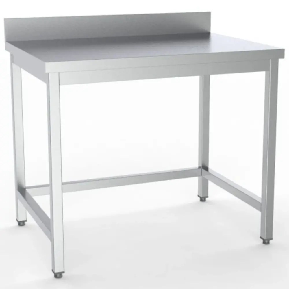 Combisteel Werktafel | Rvs | Diepte 600 | Hoogte 900 | Breedte 800-2000 | Achteropstand | Zelfmontage