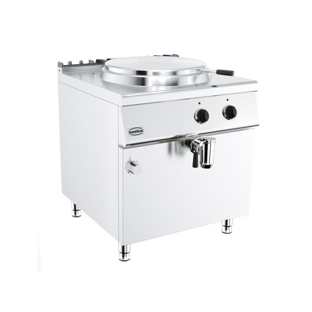 Combisteel Base 700 | Kookketel | Elektrisch | Op Onderstel | 60l | 9.4kw | Met Aftapkraan | 800x700x900(h)mm