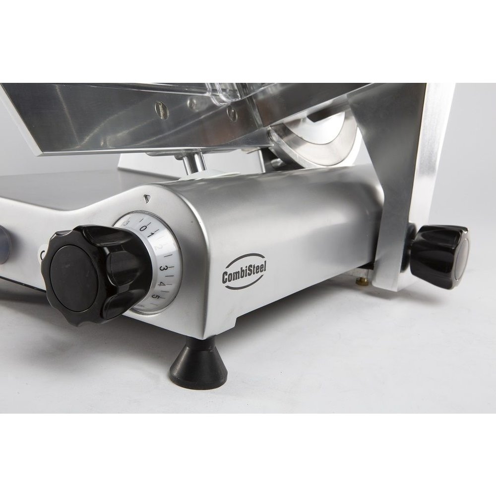 Combisteel Vleessnijmachine | Schuin | Mes ø300mm | Snijdikte 0-13mm | 615x494x477(h)mm