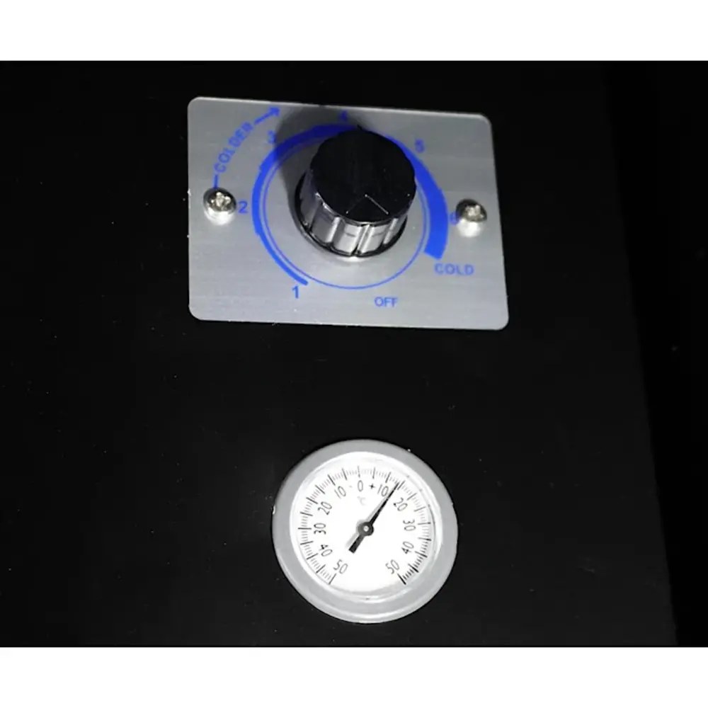 Combisteel Koelkast | 1200l | Zwart | +1°c/+10°c | Geforceerd | Draaideuren | Wielen (geremd) | 1600x610x1973(h)mm
