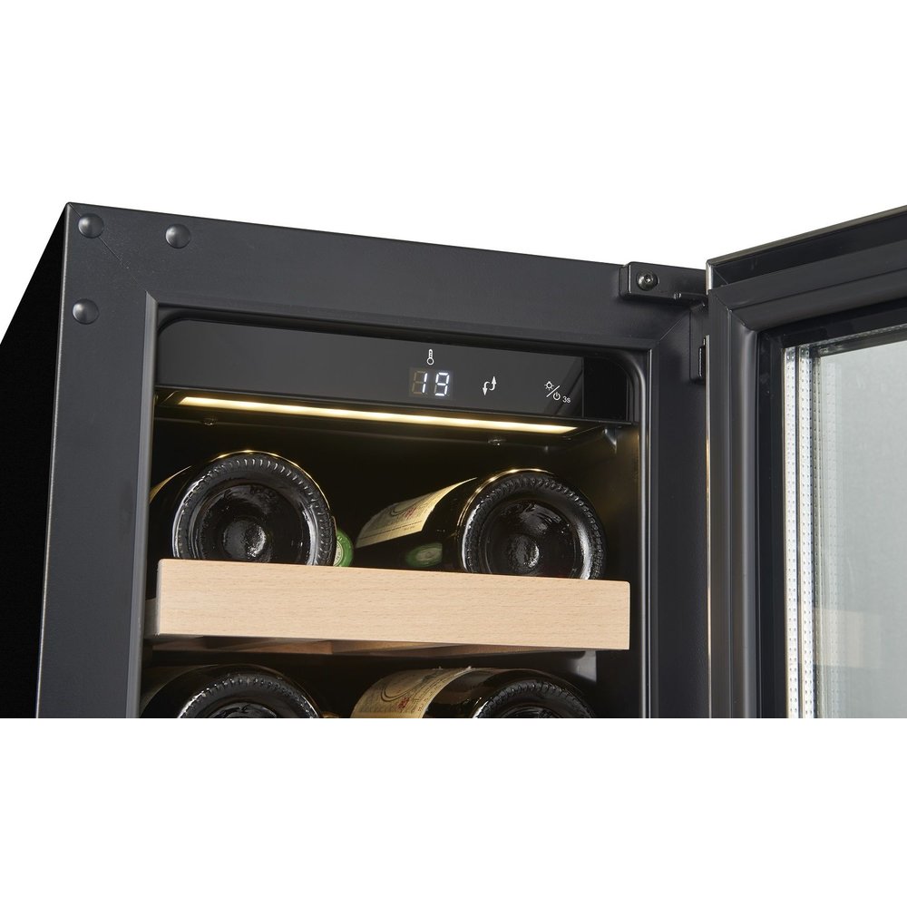 Combisteel Wijnkoelkast | 50l | 20 Flessen | Geforceerd | 230v | 295x570x820(h)mm