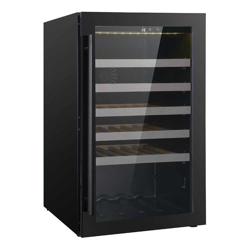 Combisteel Wijnkoelkast 118l | 49 Flessen | Glas Deur | 5 Roosters | Geforceerd | 485x600x820(h)mm