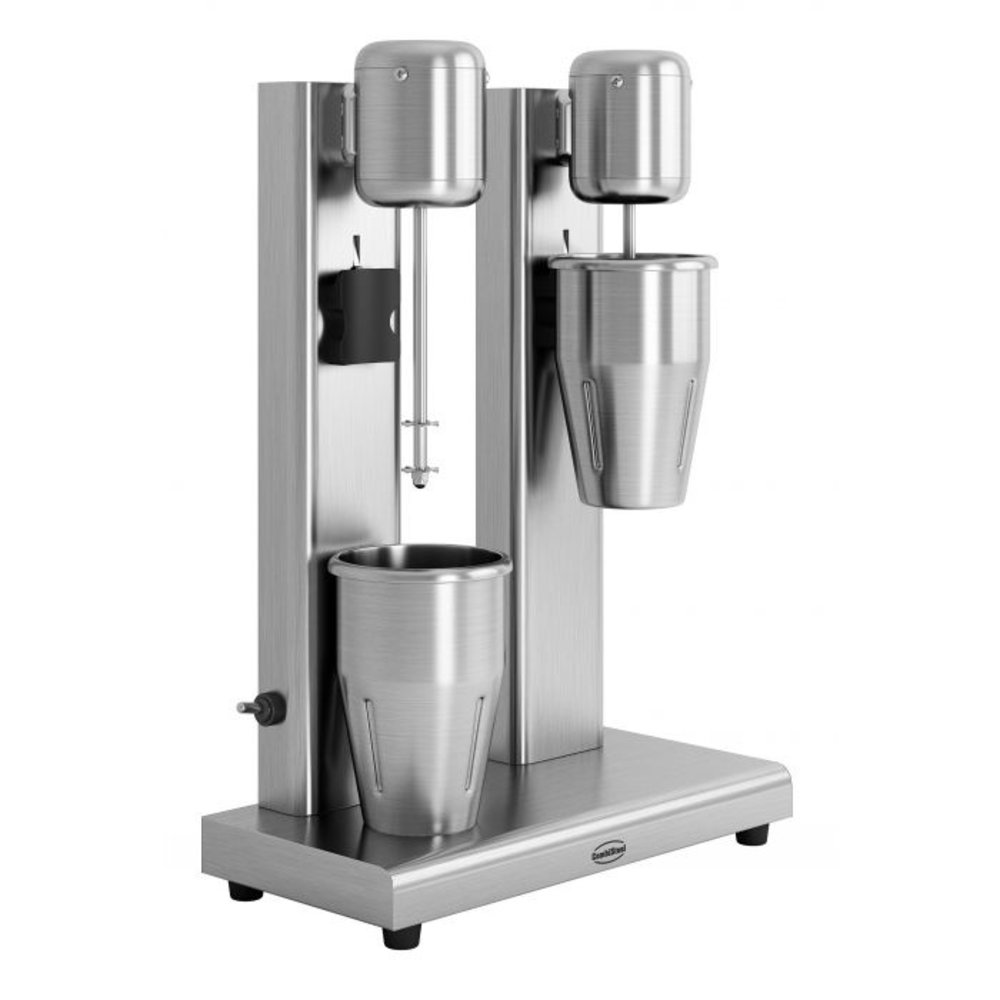 Combisteel Milkshaker | Dubbel | 2x 1L | 230v | 360x170x510(h)mm