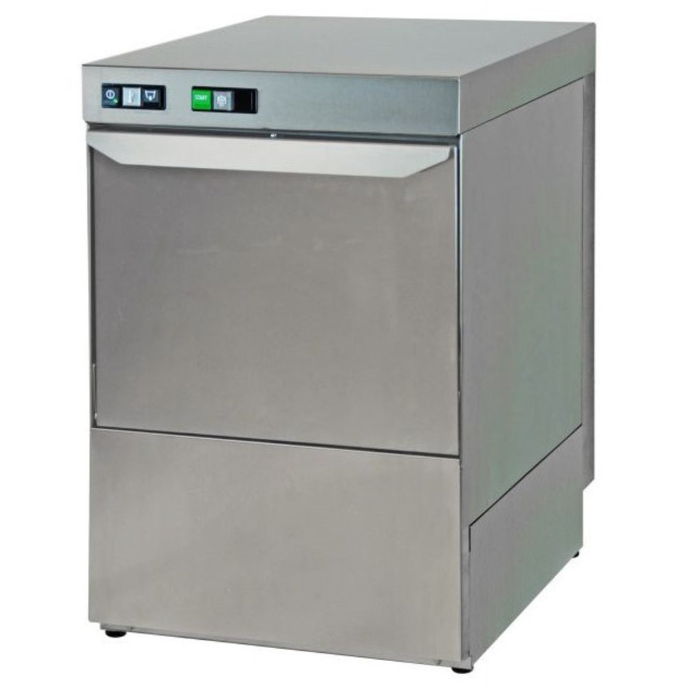 Combisteel Horeca Vaatwasser | Mand 500x500mm | 400v | Afvoerpomp | Zeeppomp | Naglanspomp | 572x630x814(h)mm