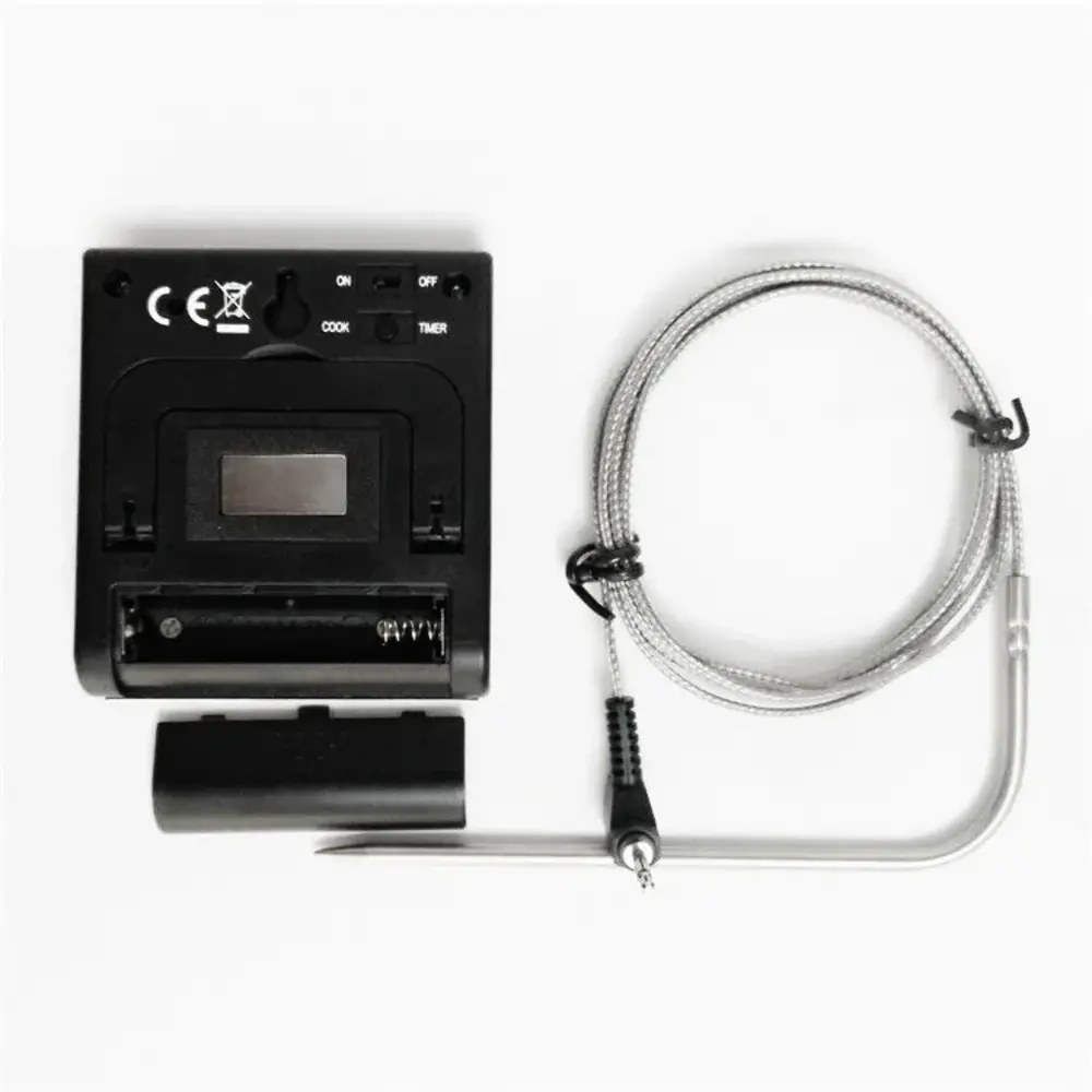Combisteel Braadthermometer | Digitaal | Sonde (kabel) | -50°c/+300°c | Timer | 65x70x17(h)mm