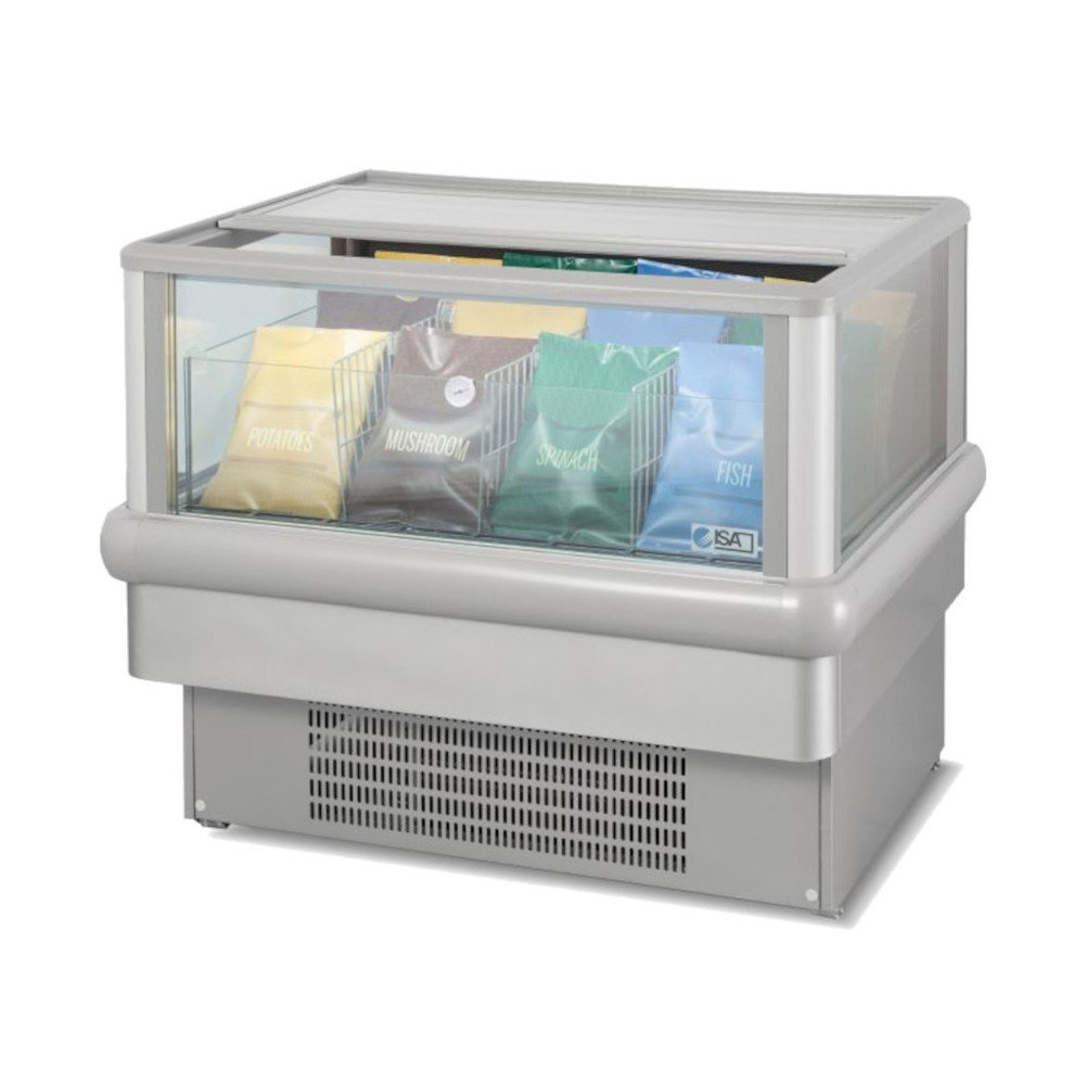 Combisteel Koel-/vrieseiland | Action | 238l | Grijs | -16°c/-18°c & +1°c/+5°c | Geforceerd | Schuifdeksels | 1060x820x870(h)mm