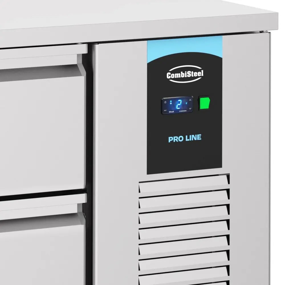 Combisteel Koelwerkbank | Energy Line | Energiezuinig | 632l | 8 Laden (1/1 Gn) | -2°c/+8°c | Geforceerd | 2330x700x850(h)mm