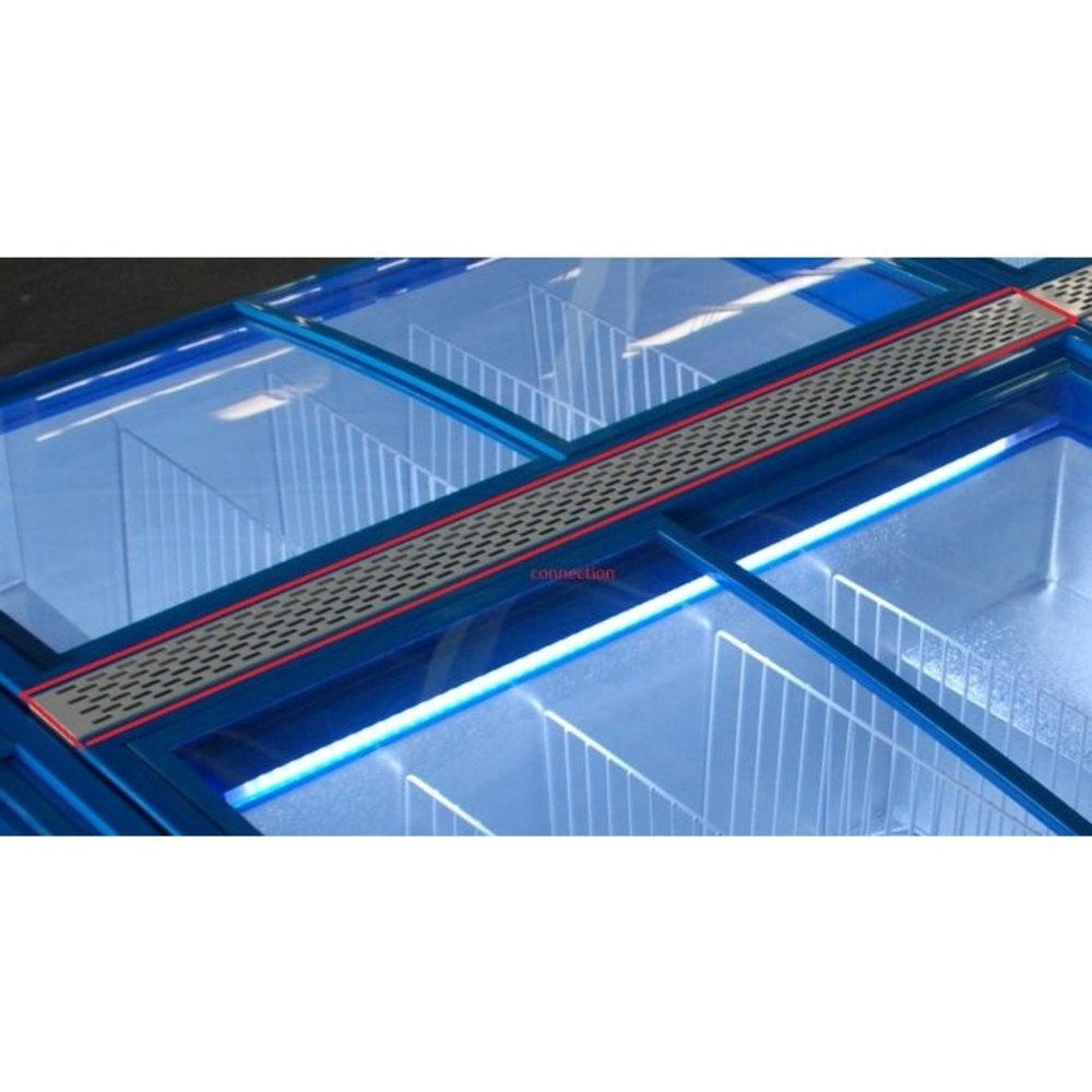 Combisteel Koppelstuk | Combisteel Supermarktvrieskist Com-7072.0005 | Lengte 1880mm