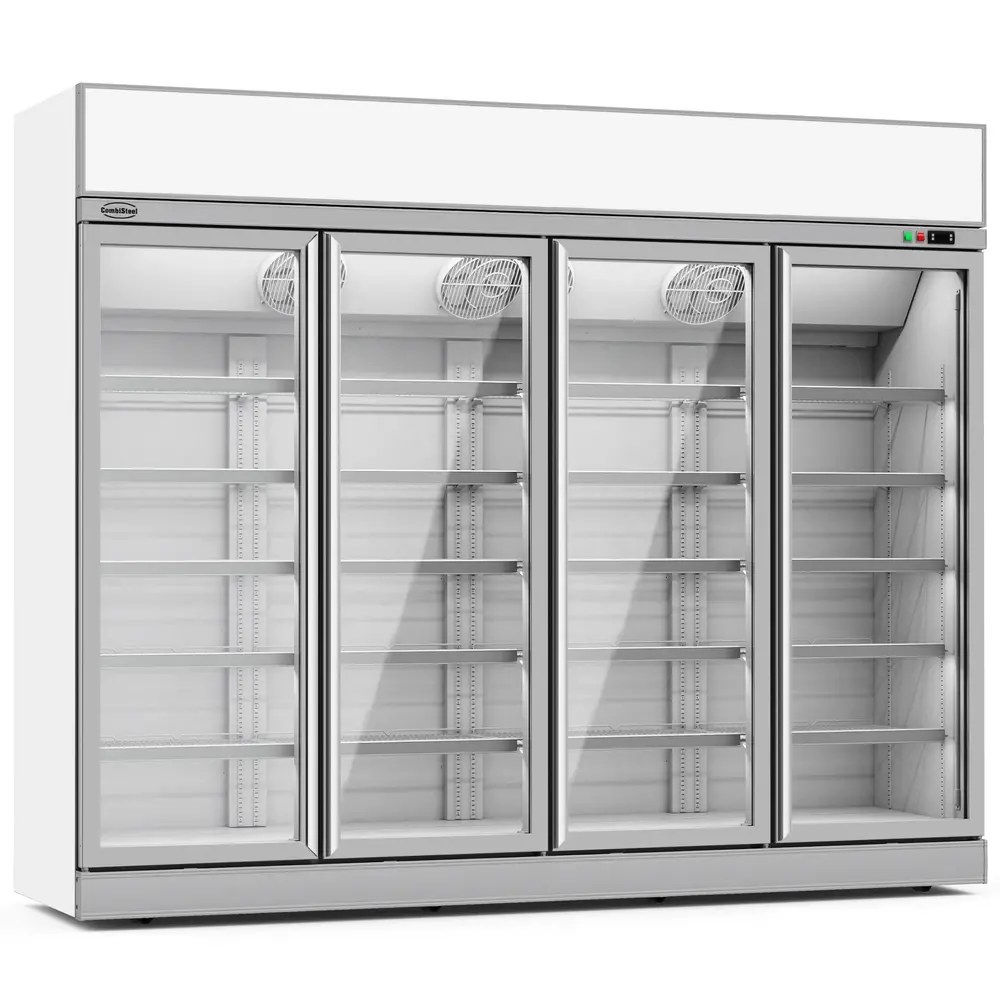 Combisteel Vrieskast | 2060l | Wit | -18°c/-22°c | Geforceerd | 2.53kw | Wielen (geremd) | 2508x710x2092(h)mm