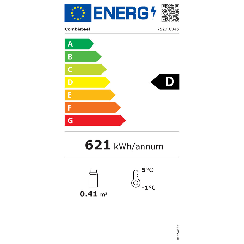 Combisteel Barkoelkast | 198l | Zwart | 0°c/+10°c | Statisch + Ventilator | 900x520x850(h)mm