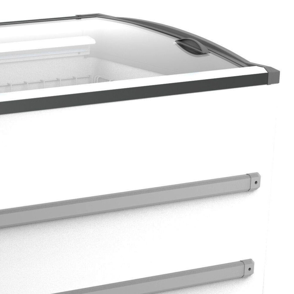Combisteel Supermarkt Vrieskist | 1216l | Wit | -18°c/-23°c | Statisch | Schuifdeksels | 2508x952x894(h)mm