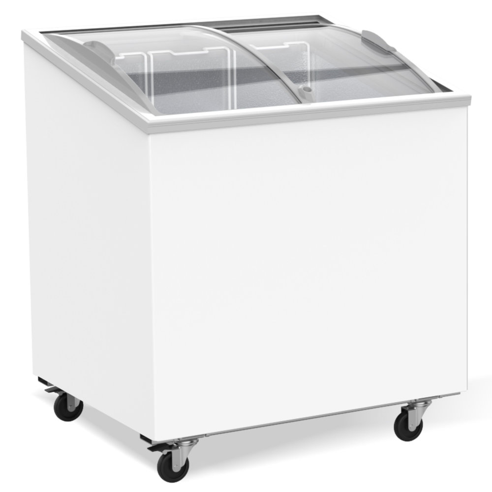 Combisteel Vrieskist | 198l | Wit | -18°c/-24°c | Statisch | Schuifdeksels | 767x659x879(h)mm