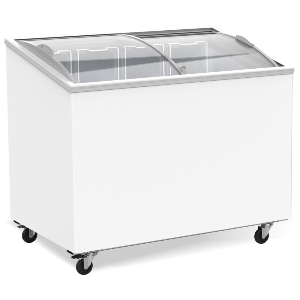 Combisteel Vrieskist | 297l | Wit | -18°c/-24°c | Statisch | Schuifdeksels | 1043x659x879(h)mm