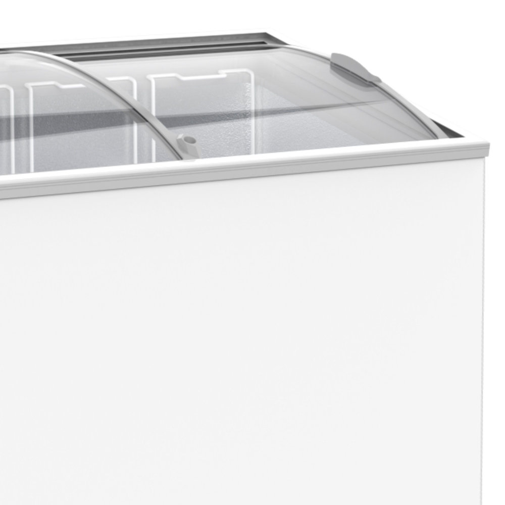 Combisteel Vrieskist | 297l | Wit | -18°c/-24°c | Statisch | Schuifdeksels | 1043x659x879(h)mm