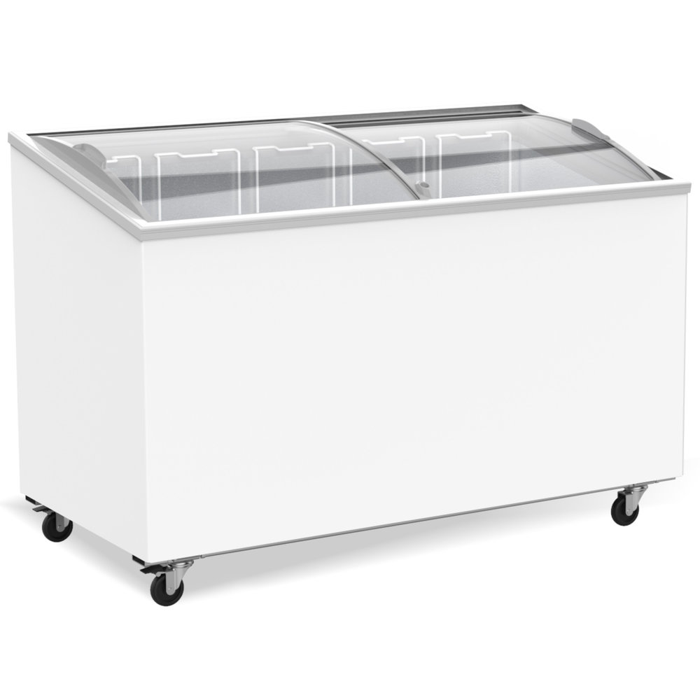 Combisteel Vrieskist | 397l | Wit | -18°c/-24°c | Statisch | Schuifdeksels | 1318x659x879(h)mm