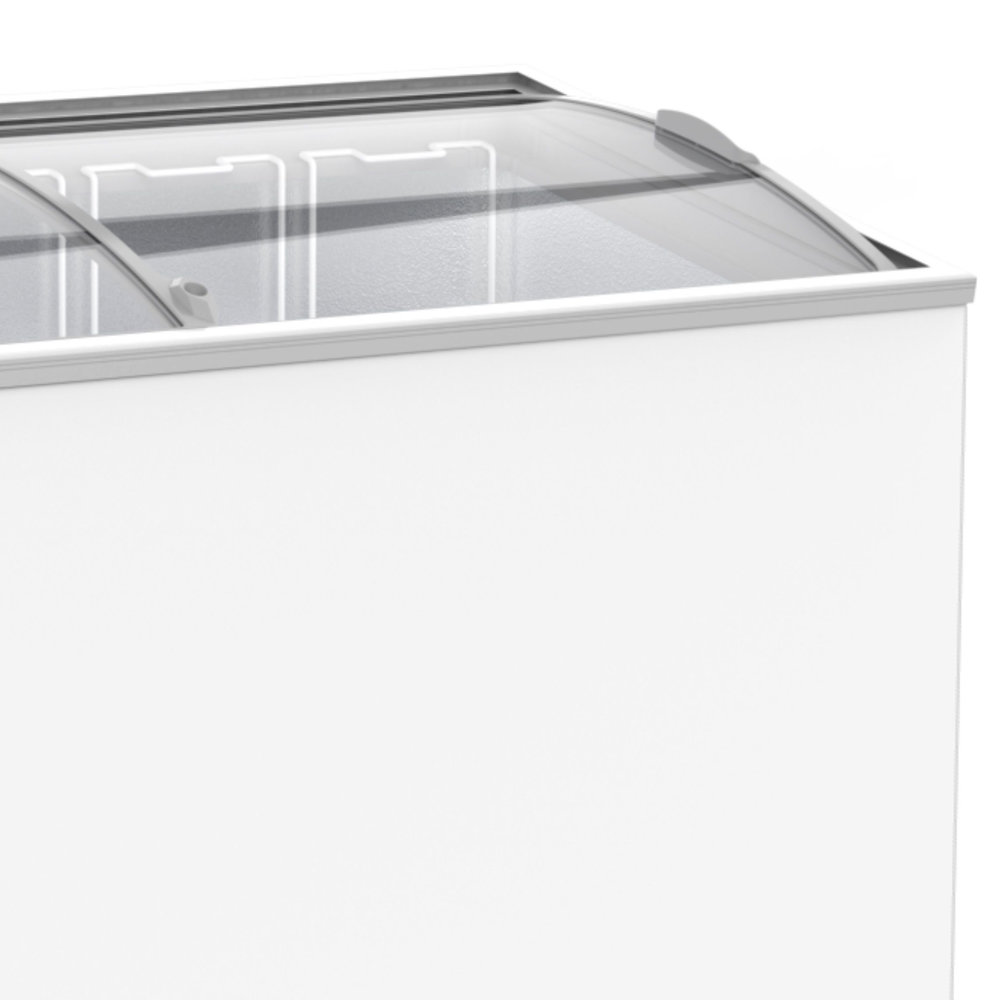 Combisteel Vrieskist | 461l | Wit | -18°c/-24°c | Statisch | Schuifdeksels | 1494x659x879(h)mm