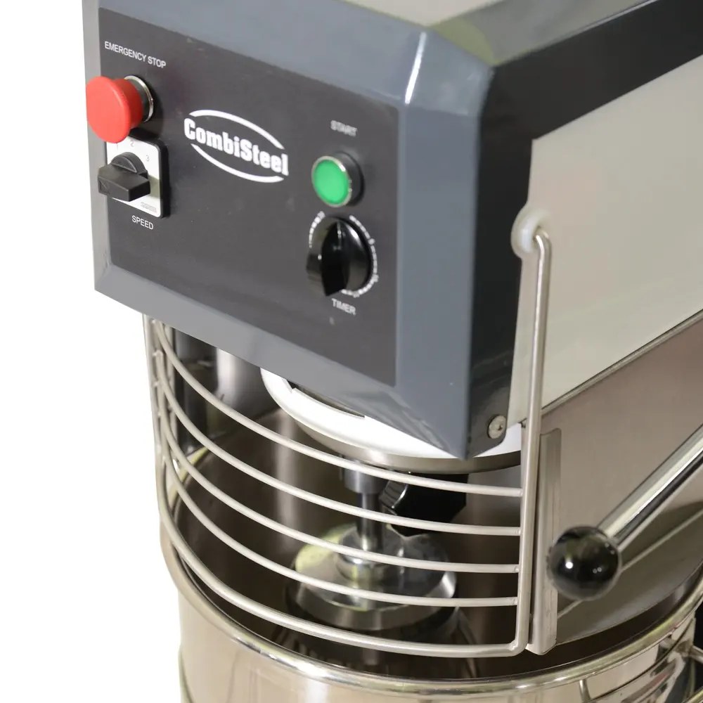 Combisteel Planeetmenger | 7.5kg/30l | 3 Snelheden | Vaste Kop | Verwijderbare Kom | 0.9kw (400v) | 580x750x1210(h)mm