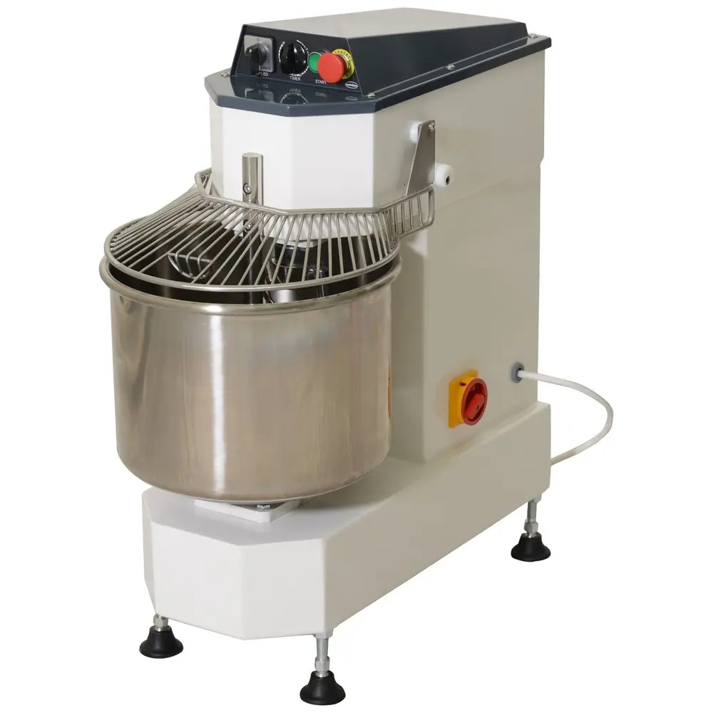 Combisteel Deegmenger | 15kg/25l | 2 Snelheden | Vaste Kop + Kom | 0.9kw (400v) | 400x800x950(h)mm