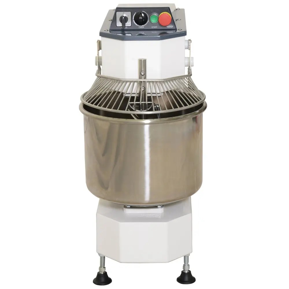 Combisteel Deegmenger | 15kg/25l | 2 Snelheden | Vaste Kop + Kom | 0.9kw (400v) | 400x800x950(h)mm