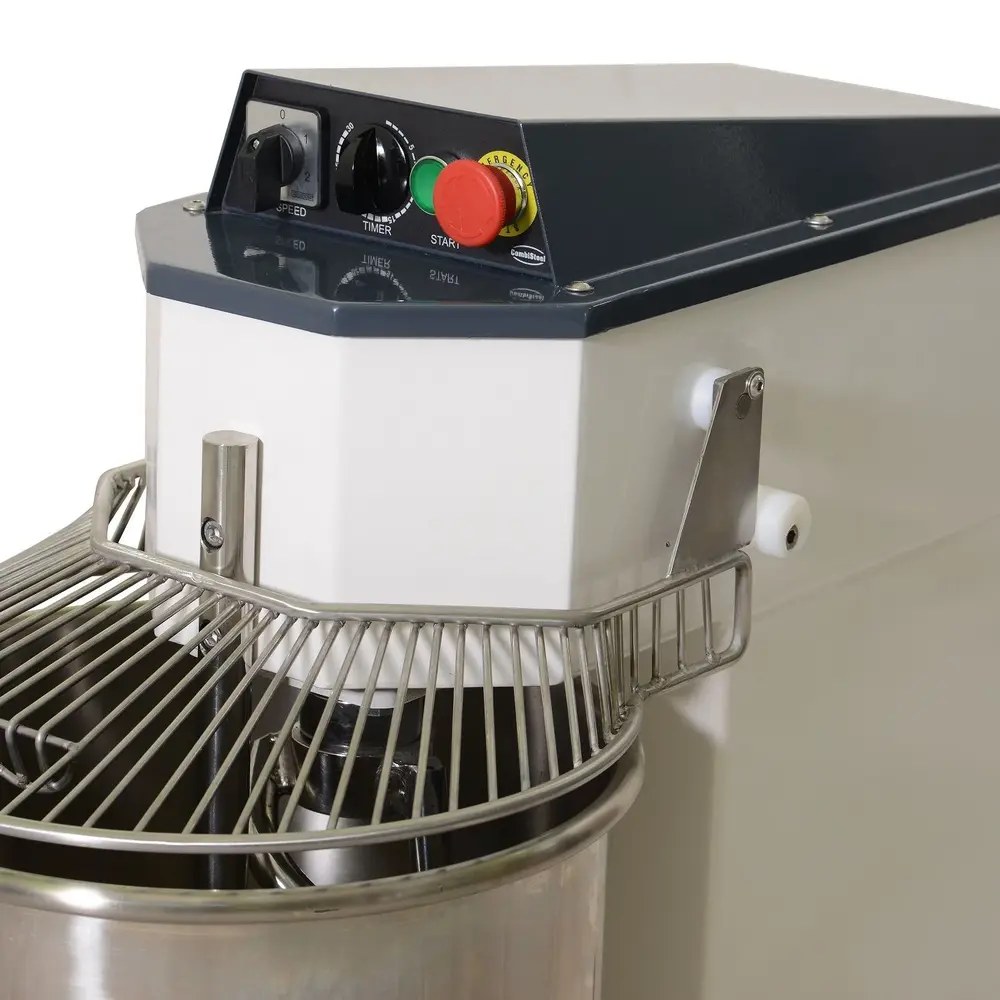 Combisteel Deegmenger | 15kg/25l | 2 Snelheden | Vaste Kop + Kom | 0.9kw (400v) | 400x800x950(h)mm